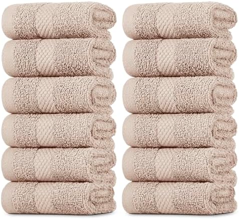 Belador Luxury Wash Cloths 24-Pack - 13x13
