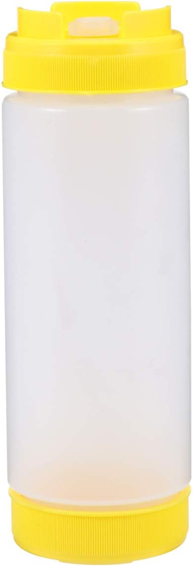 Double-Ended Travel Ketchup Salad Dressing Squeeze Bottle - 20oz