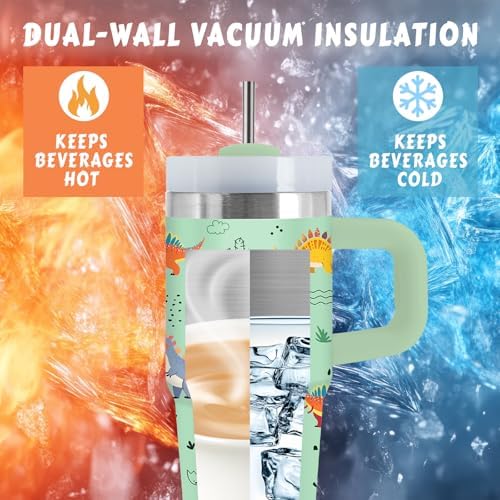 Dino Themed Tumbler Fun for Kids