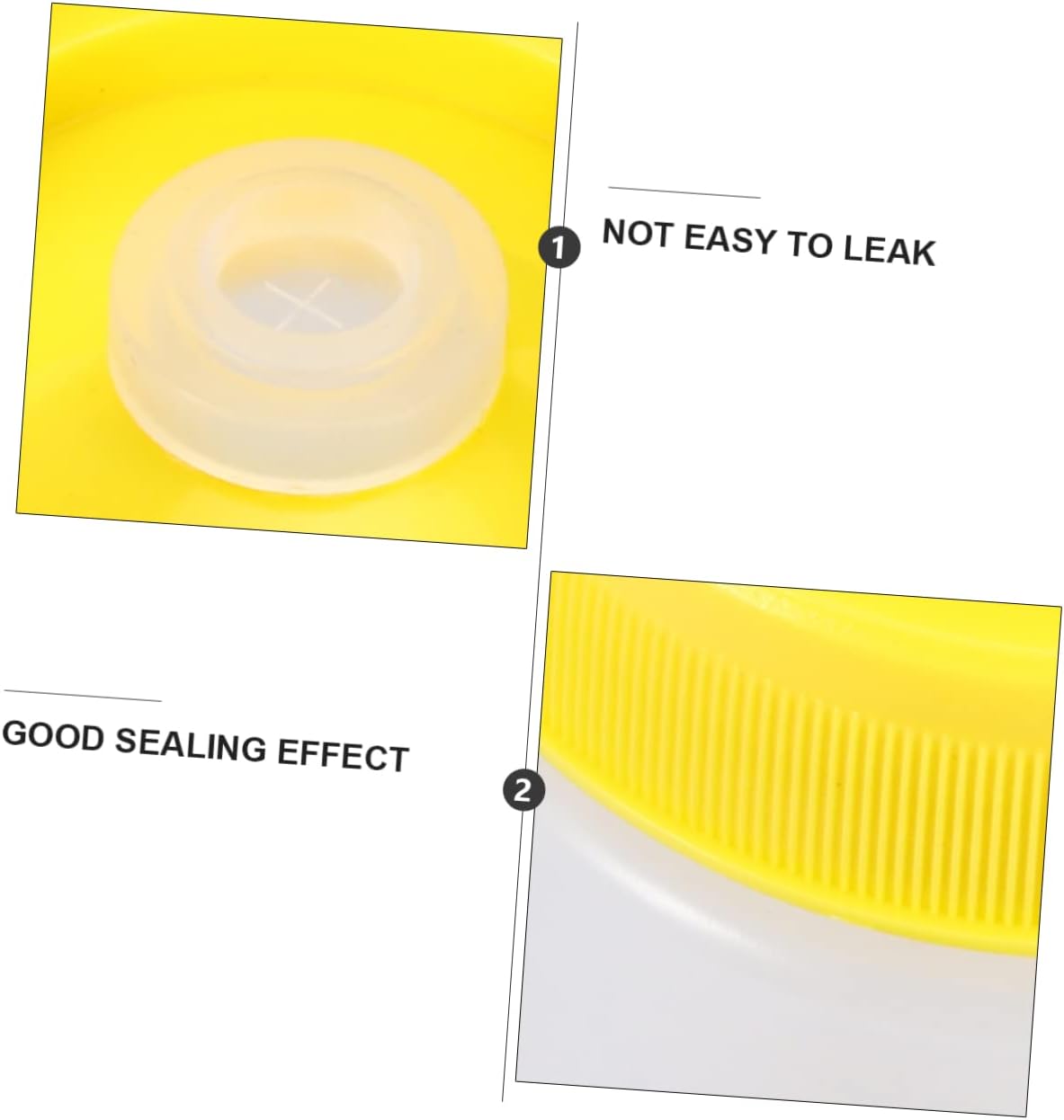 Dual Nozzle Squeeze Bottles for Ketchup Salad Dressing
