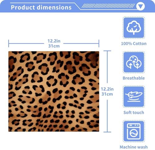 Exclusive Leopard Print Sunglass Case Soft Durable