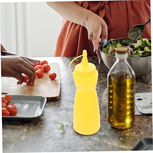 Zerodeko 12 Oz Yellow Sauce Squeeze Bottle