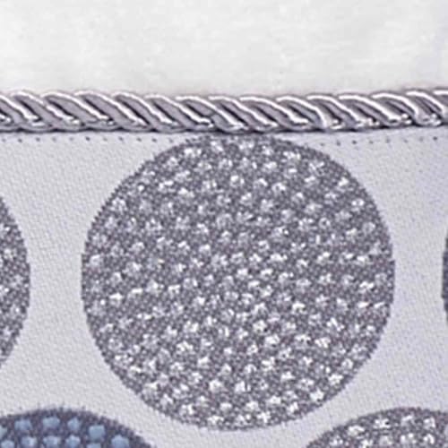 Stylish Soft Cotton Washcloth Dotted Circles Design