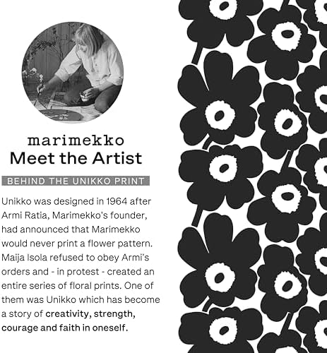 Marimekko Unikko Terry Washcloth Red