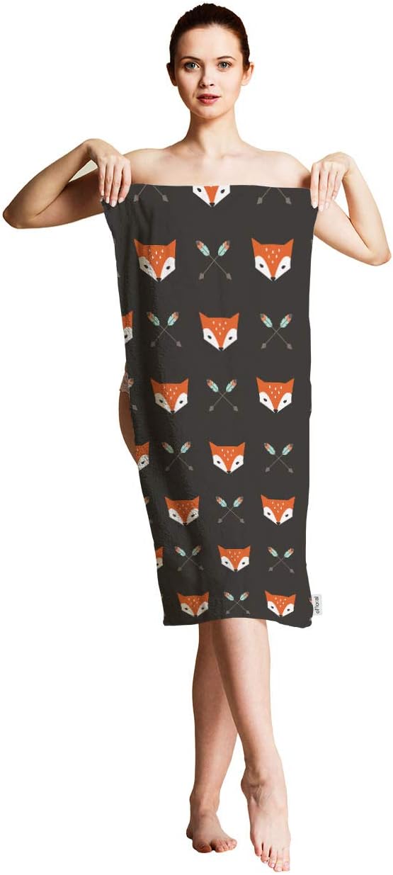 oFloral Foxes Arrows Hand Towels