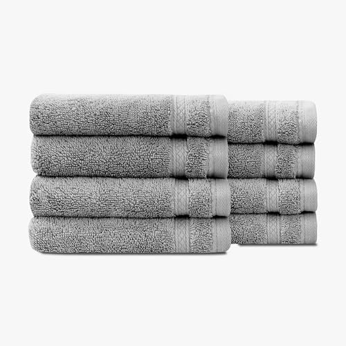 1888 Mills 625 GSM Cotton Washcloths Set of 8