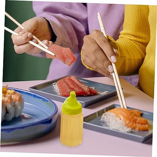 12-Piece Square squeezing Condiment Set for Everywhere