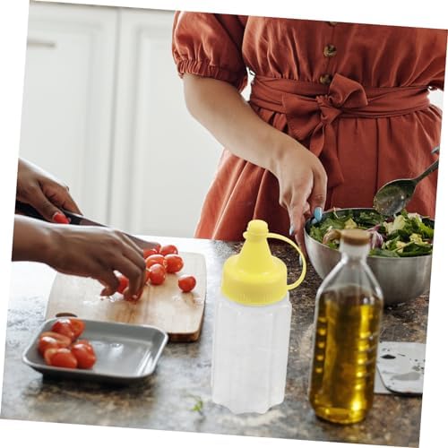 FUNOMOCYA All-Purpose Condiment Squeeze Bottles 4 Pack