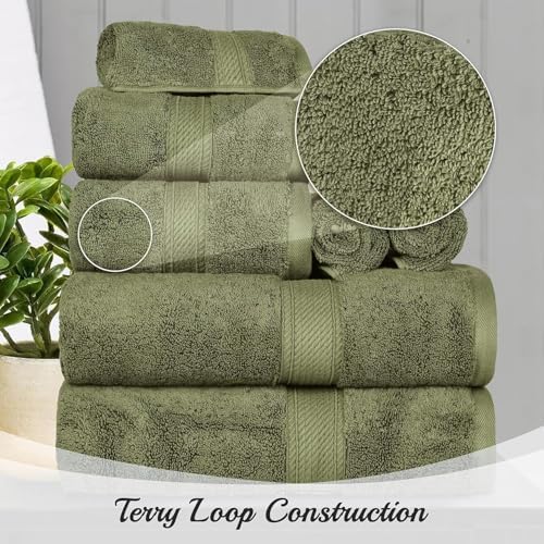 Perfect Egyptian Cotton Towels Set of 6
