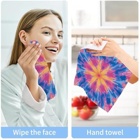 Xigua Tie-Dye Washcloth Set