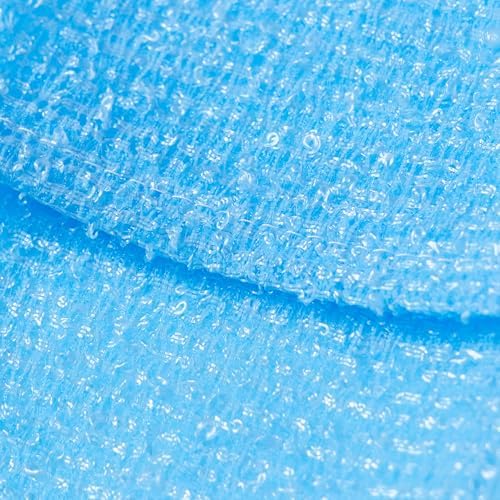 Rich Foaming Body Washcloth Made in Japan Sky Blue