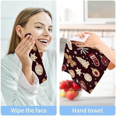 Bulletgxll Cotton Washcloths Set of 2