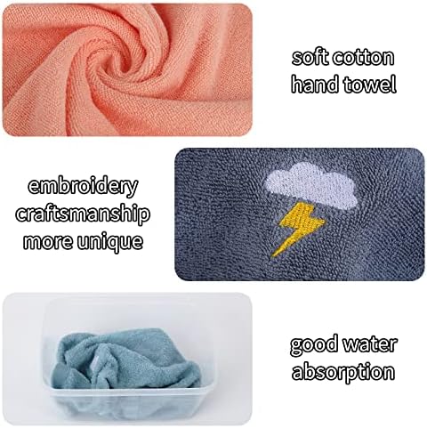 4-Piece Childrens Face Towels Set