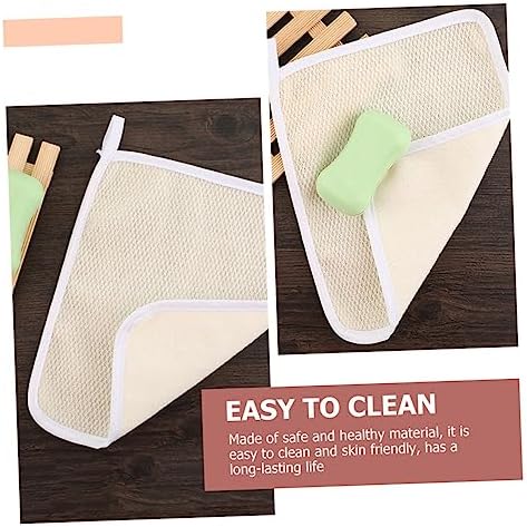 4-Piece Exfoliating Body Scrubbing Towels for Deep Skin Care
