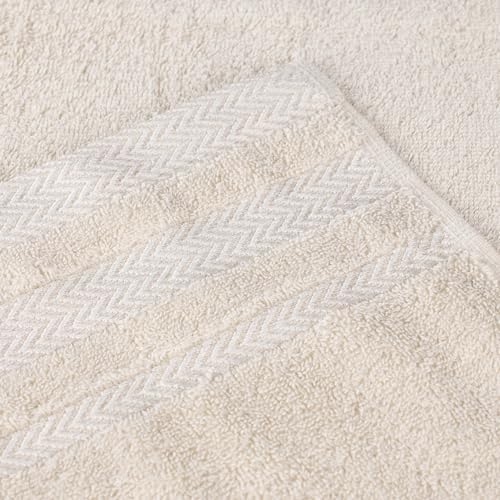 12-Piece Luxury Cotton Washcloths Set