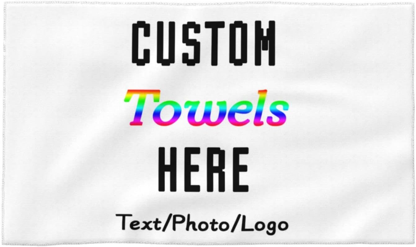 Personalized Microfiber Face Towels for Bathroom Kitchen More