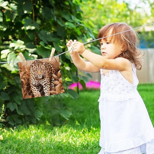 Leopard Print Leopard Washcloths
