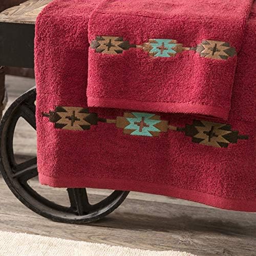 HiEnd Accents Paseo Road Aztec 3 Piece Towel Set