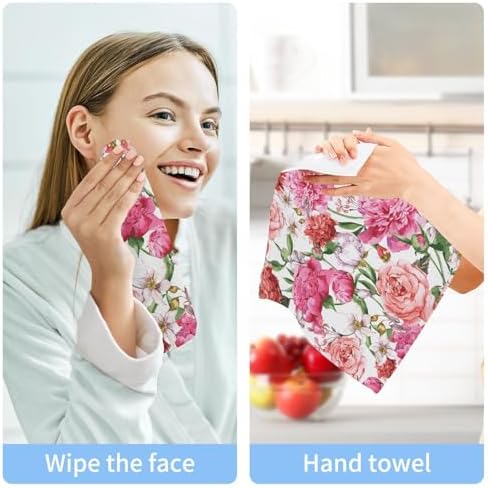 Fragrant Floral Washcloth Set