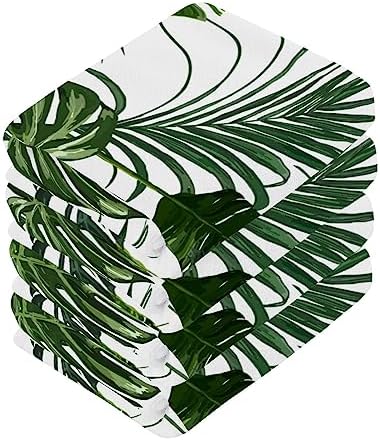 ALAZA Palm Leaves Tropical Towels Set