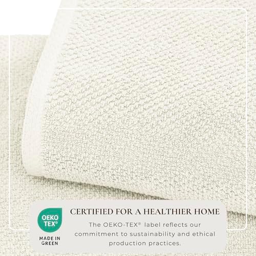 100 Cotton Ivory Washcloth
