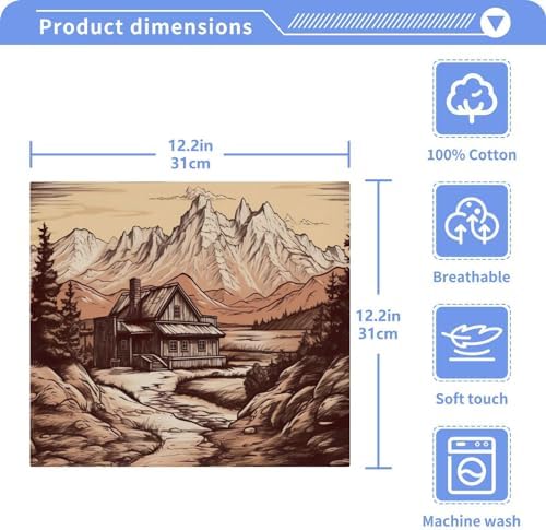 Premium Xigua Washcloth 12x12 - Soft and Absorbent for Clean Hands
