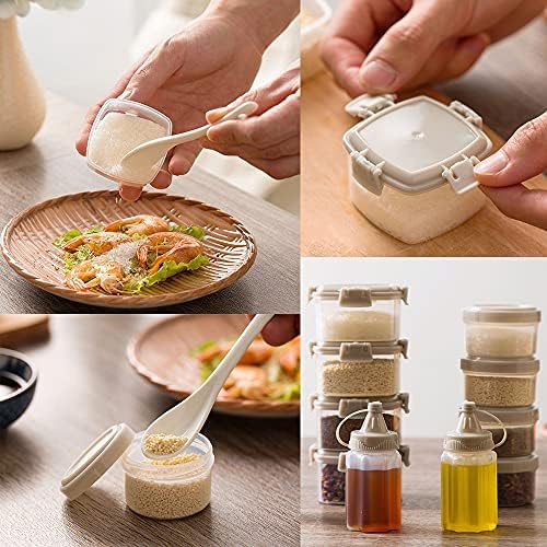 Convenience 8 Mini Squeeze Condiment Bottles for Every Day