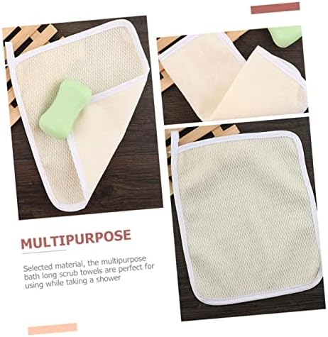 4pcs Exfoliating Body Scrubbing Towels