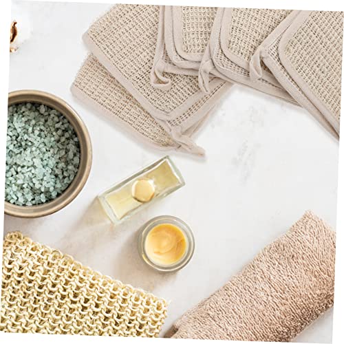 VICASKY 5pcs Exfoliating Bath Towels for Deep Cleaning and Gentle Skin Care