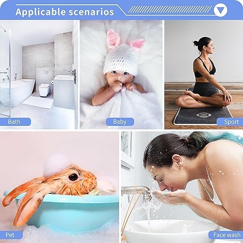 ALAZA Watercolor Rabbits Animal Bunny Towels Set