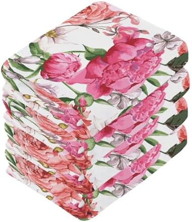 Fragrant Floral Washcloth Set