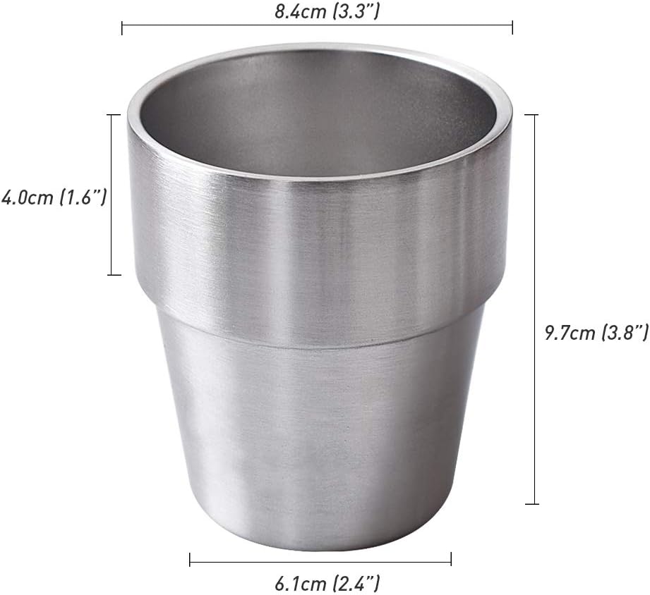 Unbreakable Stainless Steel Tumblers Perfect for BBQ Home Office or Parties
