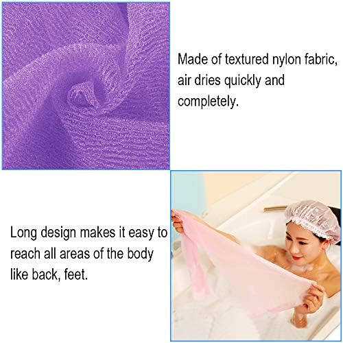 5 Pcs Exfoliating Washcloth Set
