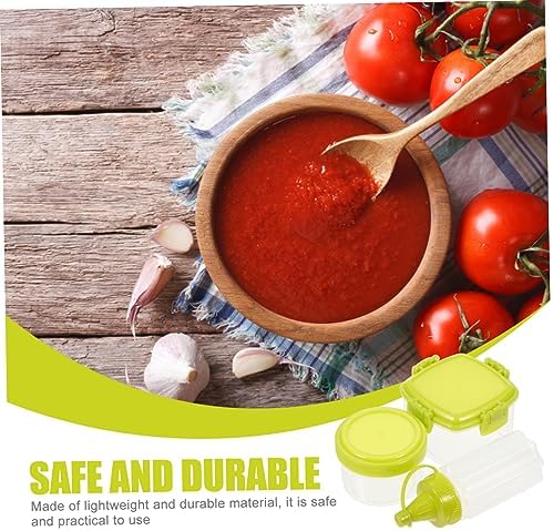 Homoyoyo 12-Piece Condiment Squeeze Bottles Set - Compact Durable