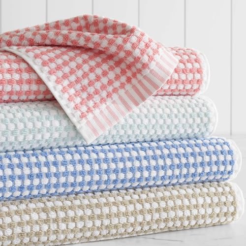 Pine Cone Hill Ceylon Natural Washcloth White