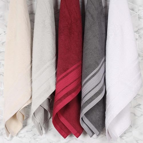 12-Piece Luxury Cotton Washcloths Set