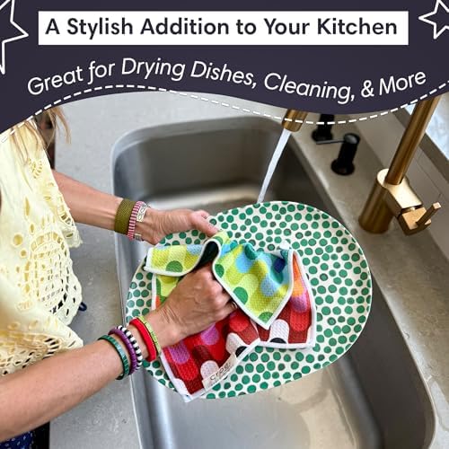 Double-Sided Microfiber Washcloths 12x12