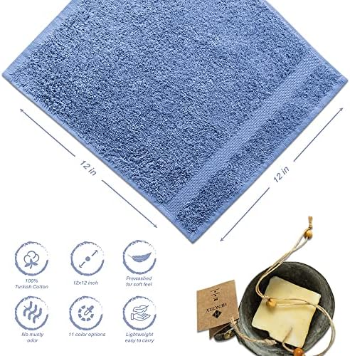 Bath Kitchen Washcloths 6-Pack