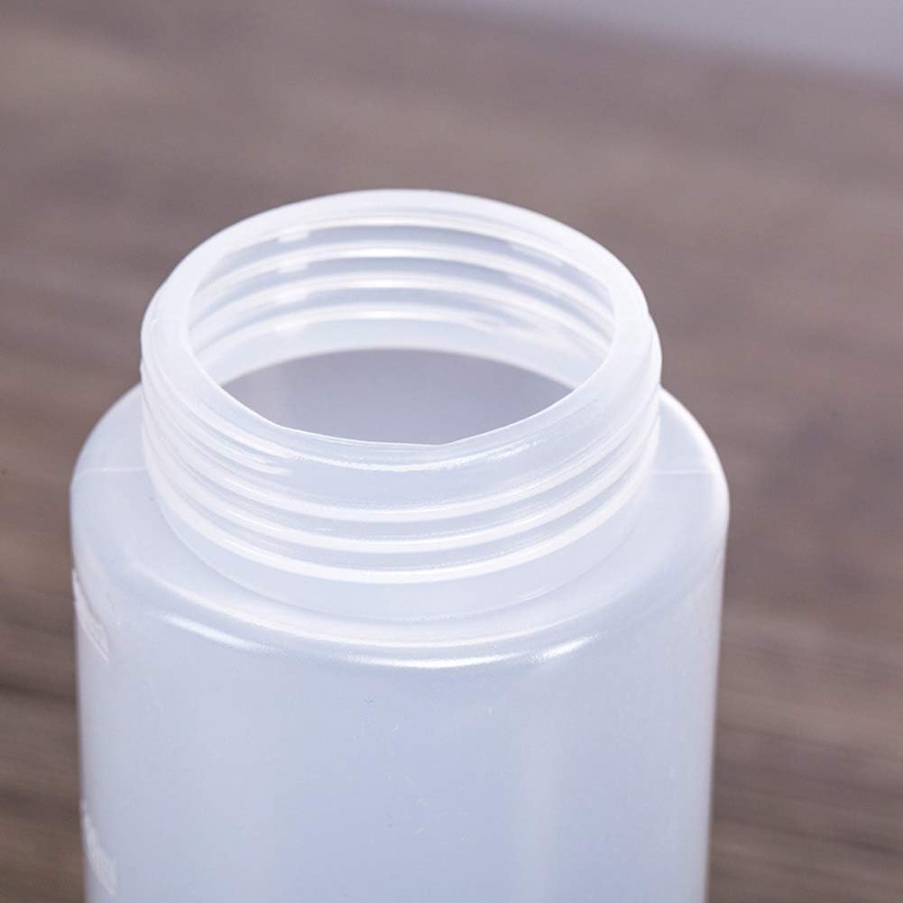 16 oz White Plastic Squeeze Condiment Bottle with Twist-On Cap