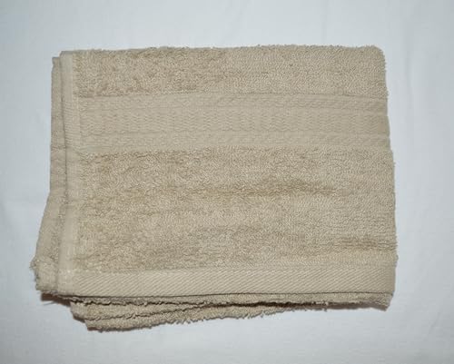 Perfect Washcloth for Hygiene and Style 12 x 12 Light Brown