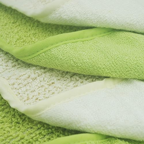 Dual Sided Bamboo Rayon Washcloths Hypoallergenic for Sensitive Skin