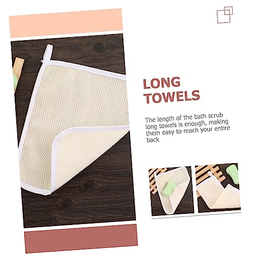 Clean Foaming Bath Scrubbers Towels for Body Back