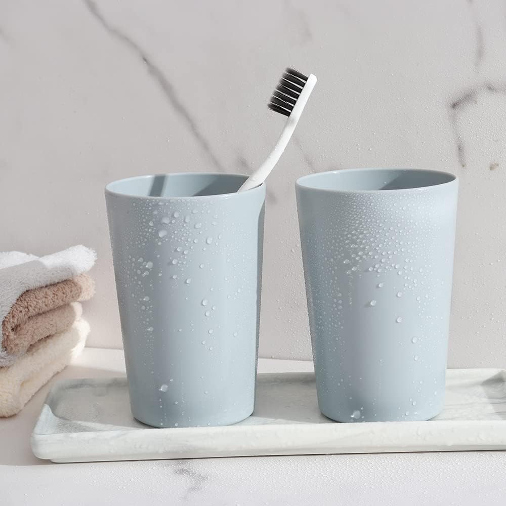 Sturdy 11-Ounce Glass Tumbler for Kitchen Bathroom