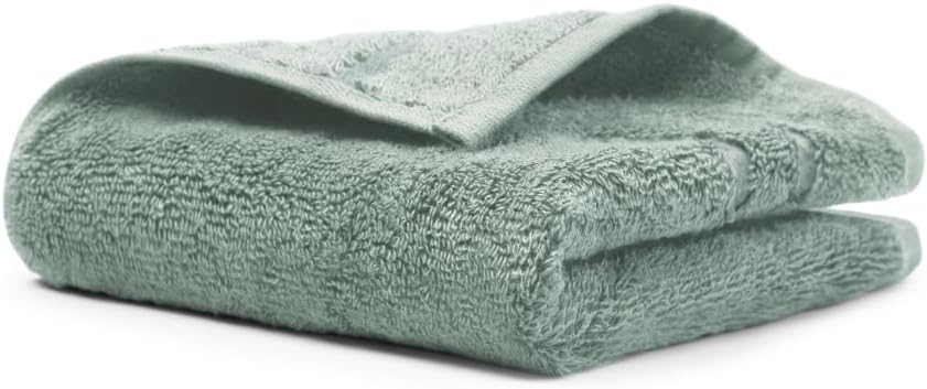 Cariloha Ocean Mist WashclothAffordable and Perfectly Plush 12x12 inch fabric