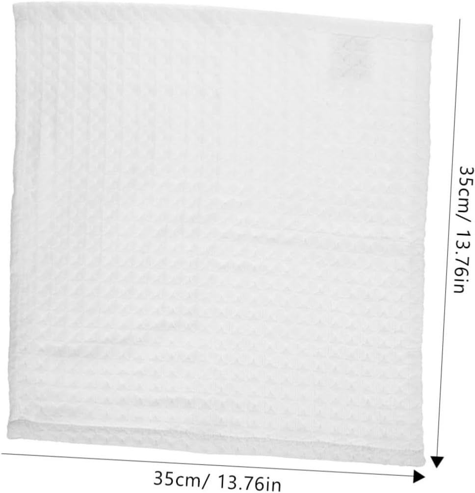 2-Piece Soft Honeycomb Face Towels for Daily Use