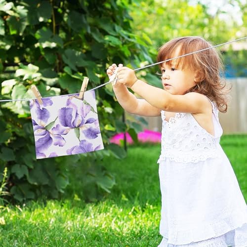 SiviYo Small face Cotton Washcloth Set Eco-friendly 12x12inch