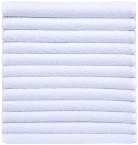 EOM Basic White 12x12 Washcloths