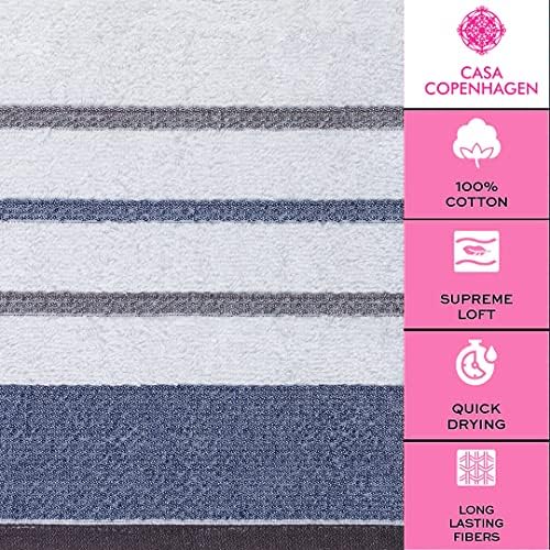 Luxury Cotton Towels for Easy Care Multi-Functional Egyptian Cotton Towel Set