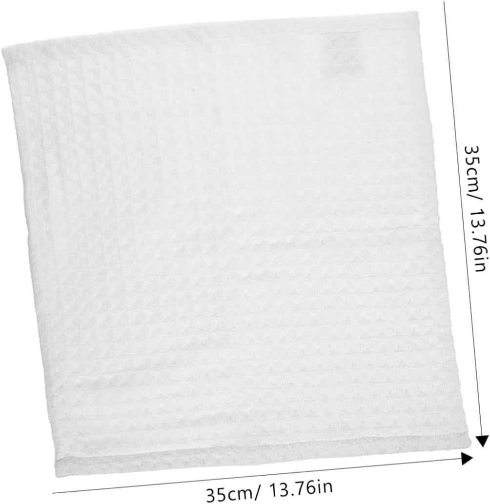 MERRYHAPY Square Cotton Washcloths 2-Pack - Soft Gentle Face Hand Cleaner