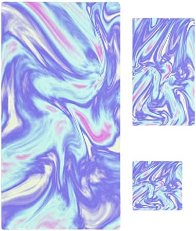Ombre Marble Towel Set